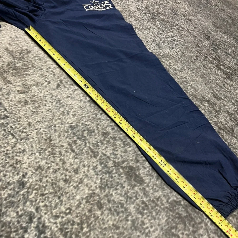 Vintage Dallas Cowboys Windbreaker Track Pants Mens 34